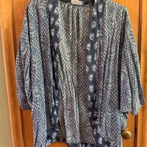 Boho-style kimono - size 2X